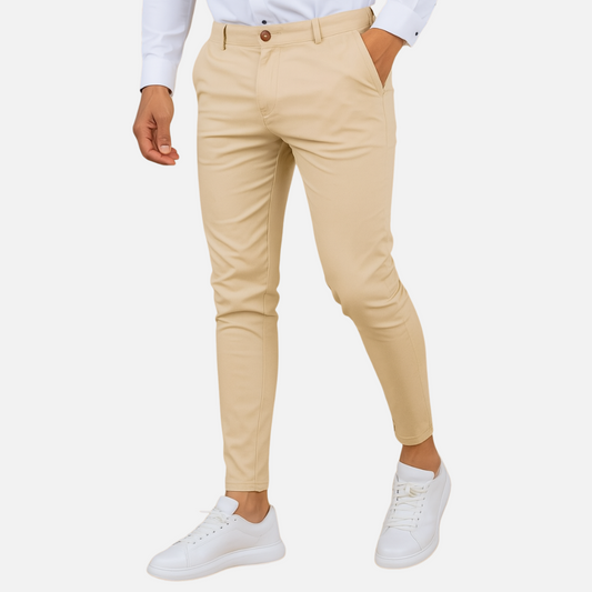 Men's Stretch Chinos - Stretchy Chino Trousers