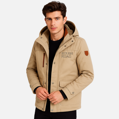 Men's Durable Puffer Jacket - Winter Jacket