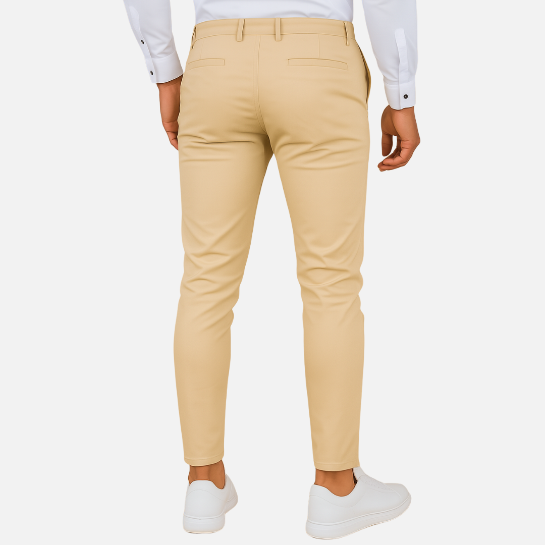 Men's Stretch Chinos - Stretchy Chino Trousers