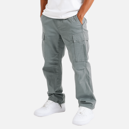 Men's Straight Leg Cargo Trousers