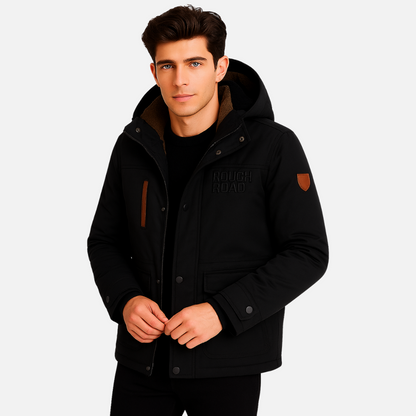Men's Durable Puffer Jacket - Winter Jacket