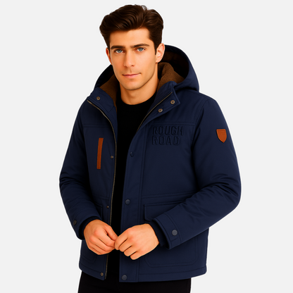 Men's Durable Puffer Jacket - Winter Jacket
