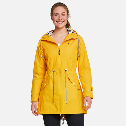 Women's Waterproof Jacket - Hooded Rain Coat