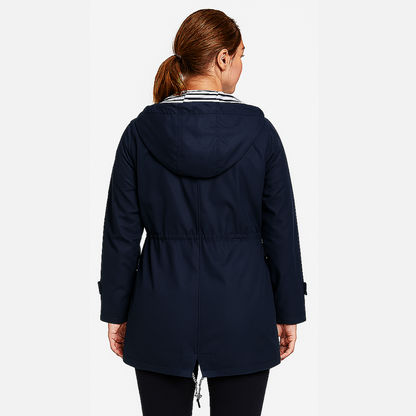 Women's Waterproof Jacket - Hooded Rain Coat